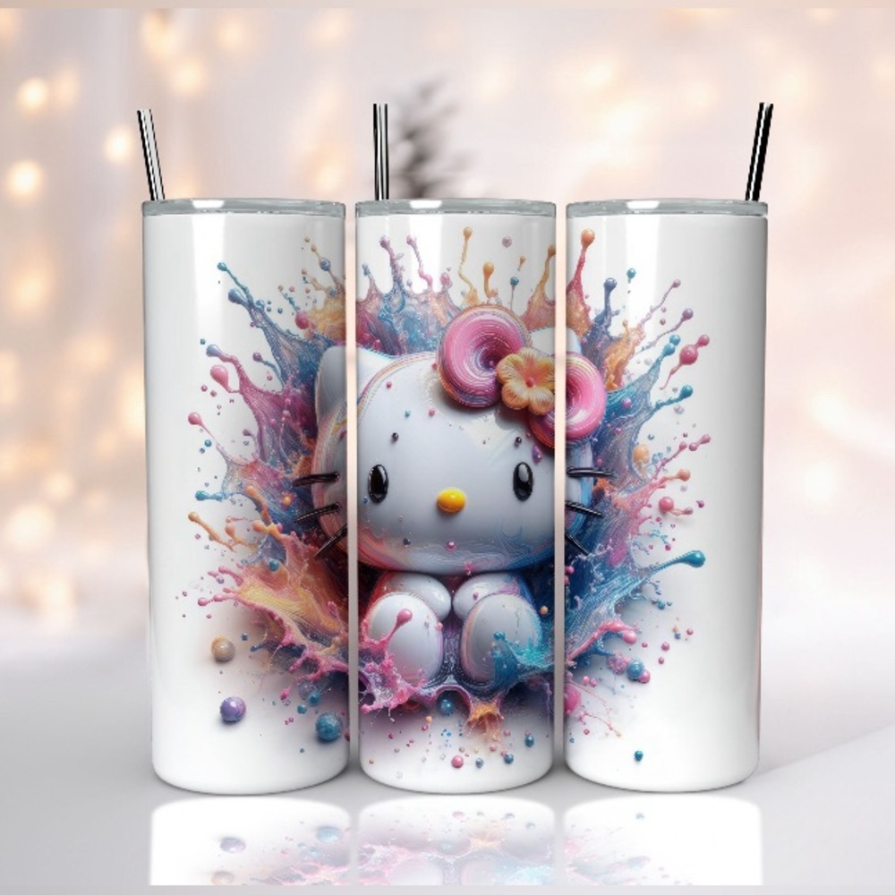 🎀Hello Kitty 18.5 oz. Skinny Tumblers